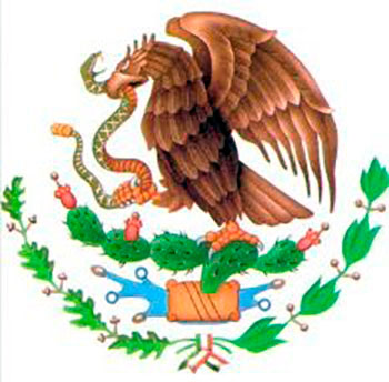 Escudo Nacional Mexicano - 1934