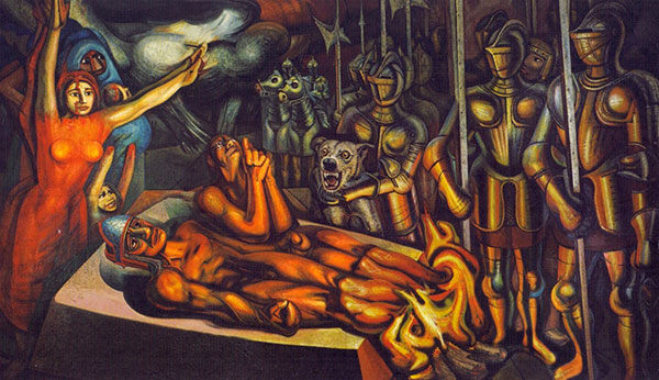 Muerte de Cuauhtemoc (1525)