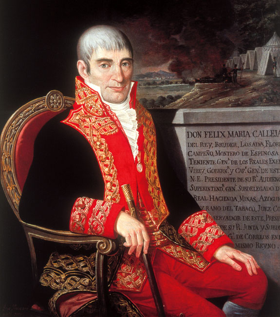 Félix María Calleja, Virrey de la Nueva España.