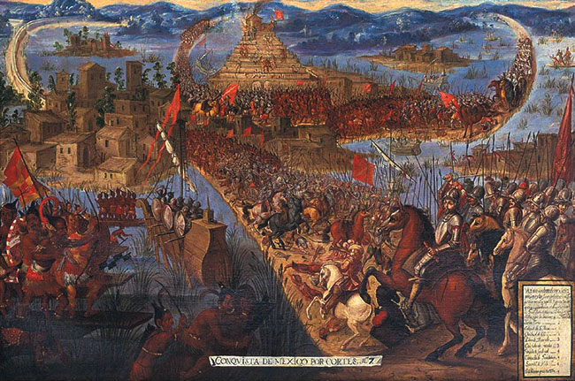 Sitio y caída de Tenochtitlan (México, 1521)