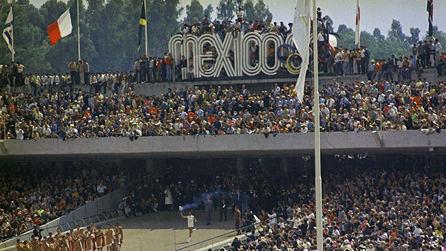Inauguración de los Juegos Olímpicos de México 1968